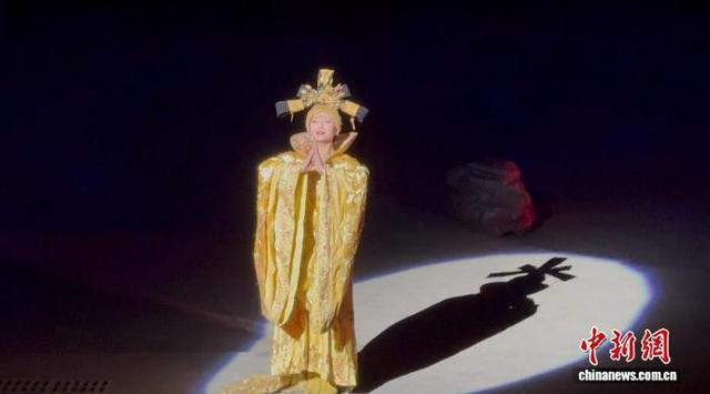 图为《文成公主》大型实景剧演出现场。拉巴卓玛摄