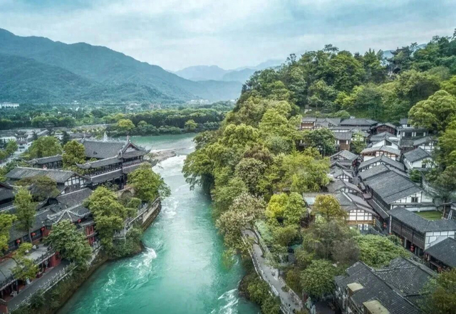 都江堰景区 图源：青城山都江堰公众号