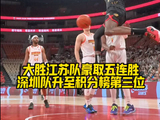 深圳队104比84胜江苏队取五连胜，新援阿立兹13分钟砍20分6篮板