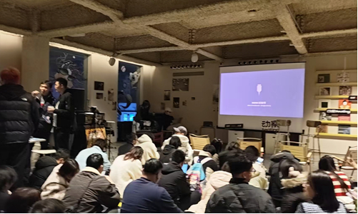 某龙虾交流会现场 &nbsp;图片来源：特约记者 温沐夏 摄