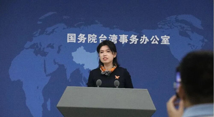 发言人朱凤莲。图源：看台海