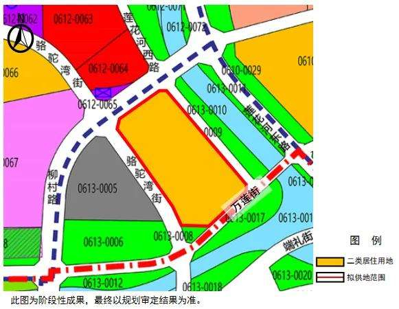 丰台区万泉寺村棚户区改造土地开发项目0007地块。图/北京市规划和自然资源委员会网站