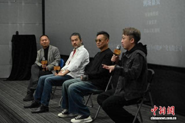 3月25日，台湾电影《搜查瑠公圳》主创在福州分享影片创作的幕后故事。钟欣 摄