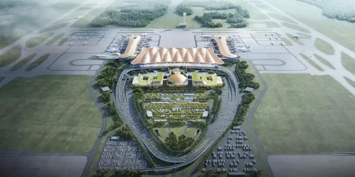 广州新机场项目效果图。广东机场集团供图