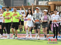 黄晓明、林志玲等亮相维港 以奔跑倡导全民运动