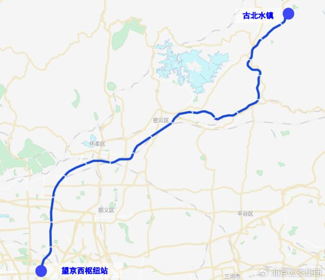 通游专线22路由示意图
