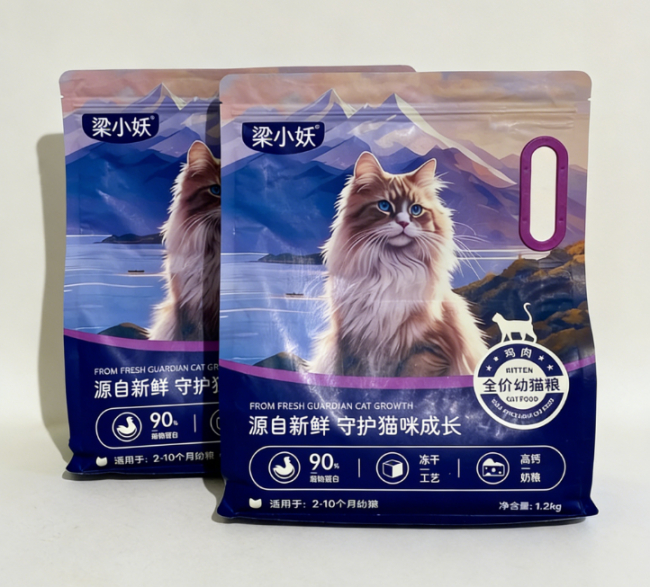 2. 蓝氏猎鸟乳鸽幼猫粮