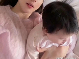 方媛首晒三胎女儿正脸，5个月郭咏心发量惊人，颜值完美复刻妈妈?