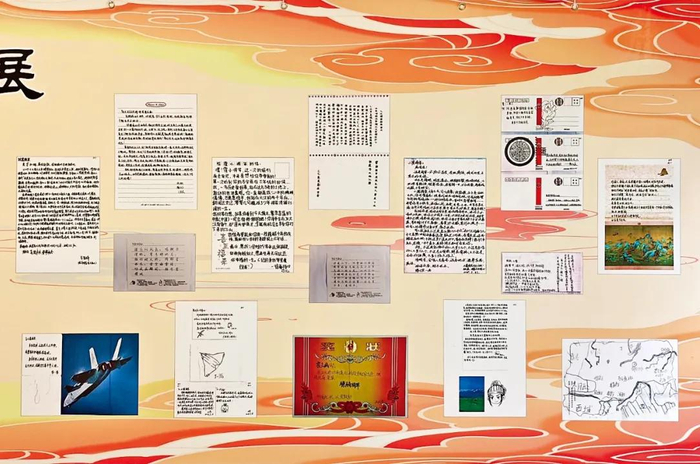 陕西咸阳市兴平市，茂陵博物馆陈列了人们写给霍去病的信。供图/江承宇