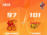 CBA最新战况广东客场101-97逆转深圳 萨林杰25分 萨姆纳205