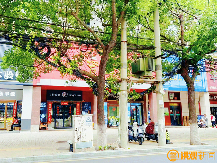 五纬路整治前