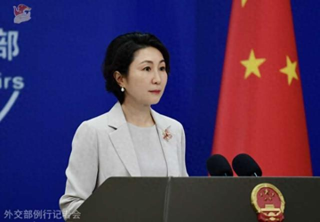 外交部发言人毛宁。图片来自外交部