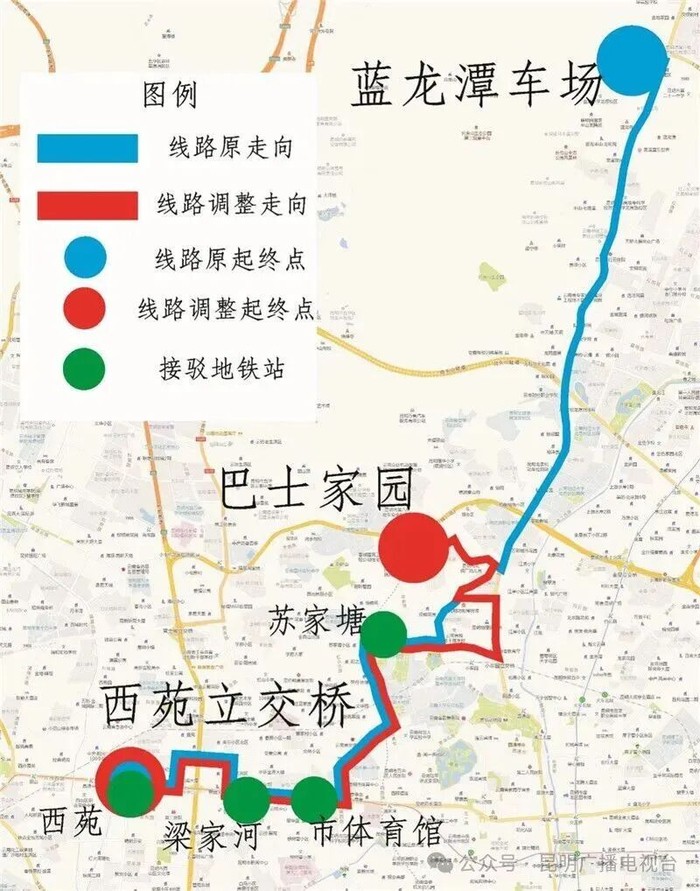115路线路走向图