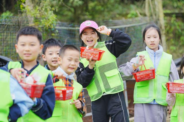 春假主题研学实践。团北碚区委供图