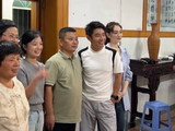 撒贝宁李小冉看到真人比网上新鲜好看