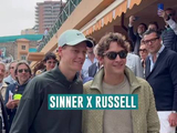 🩵 和辛纳合照又一视角 rolexmontecarlomasters