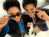 朴宝剑探班王安宇+活动近日两次路透小合集🈶️