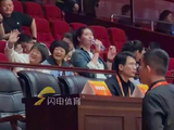 张子宇也来看CBA鲁辽大战了