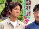 演员钟汉良现身洛阳赏牡丹