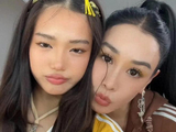 钟丽缇和二女儿跳舞，17岁张思捷戴牙箍，化欧美妆比妈妈更洋气
