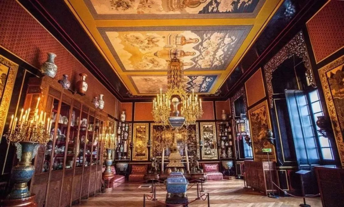 法国枫丹白露宫中国馆民收藏有大量中国文物