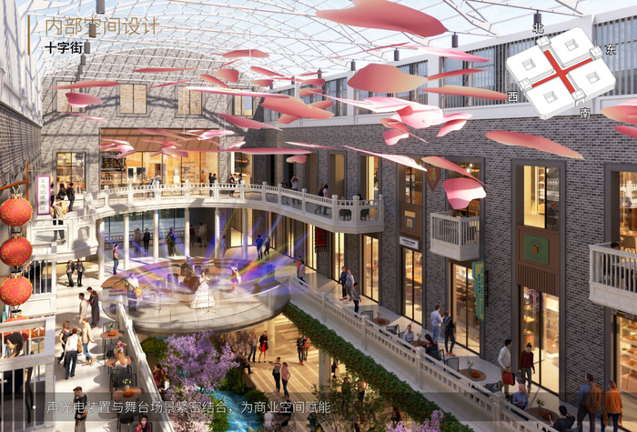 ▲南市食品街提升改造项目效果图 图源：天津广播
