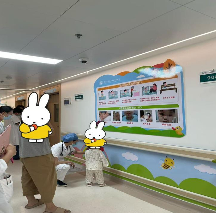 图1 患儿康复