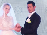 方媛晒婚纱照庆祝5周年，郭富城甜蜜喊话：亲爱的老婆幸福快乐
