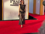 刘玉玲穿Georges Hobeika亮相Prada女王2首映礼