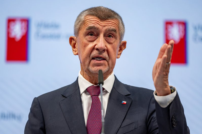 2025年12月15日，捷克布拉格，捷克总理安德烈·巴比什在新政府首次会议后举行新闻发布会。 IC Photo