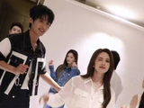 尚雯婕张予曦李佳琦等合伙人看片会欢乐互动