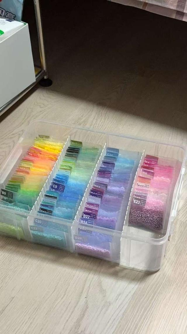 拼豆材料 受访者供图