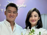 “欧雅若”扮演者洪小铃晒照秀幸福，与女儿一起庆祝丈夫生日