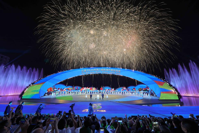 第六届亚洲沙滩运动会22日在海南省三亚市开幕。（第六届亚洲沙滩运动会组委会 供图）