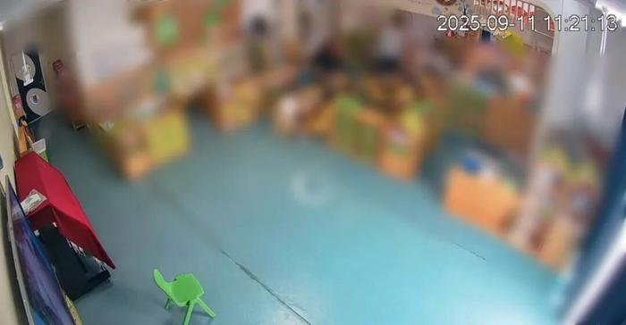 ▲观看监控的家长可以实时看到教室中每一个孩子。 图/受访者提供