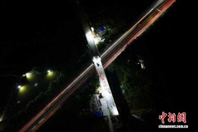 施工现场。中铁五局 供图