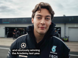 乔治拉塞尔谈多里安首驾梅赛德斯F1赛车