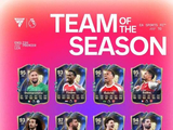 EA公布FC26英超赛季最佳阵容名单