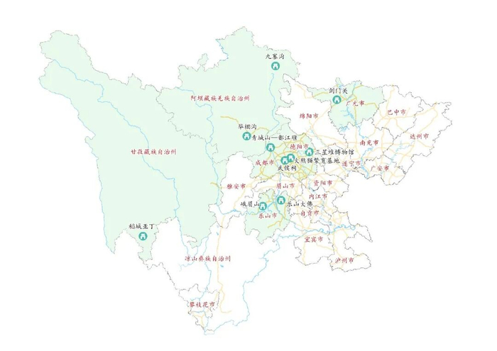 2026年“五一”假期全省文旅出行主要市（州）分布示意图