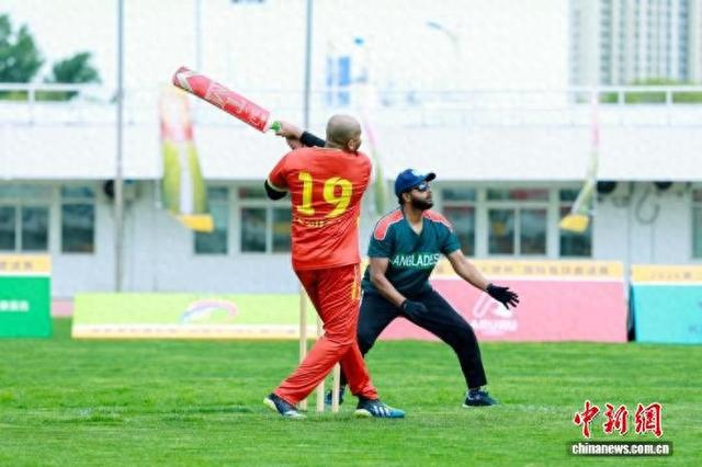 2026第二届飞剑“大使杯”国际板球邀请赛比赛现场。主办方供图