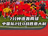 中国U15男足2比0胜意大利，沙明7分钟两球助队取首胜