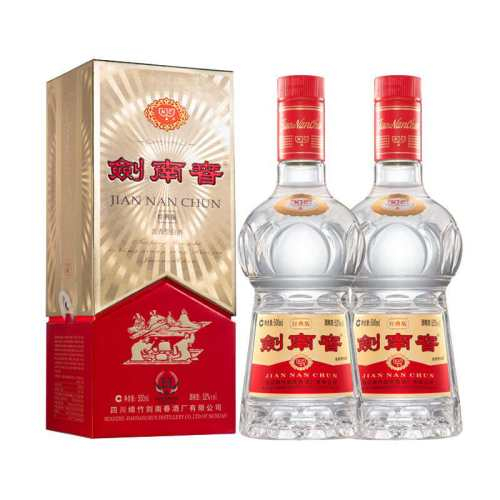观云　白酒500ml 52% 观云·蓝浓香型白酒52度500ml*4瓶箱装纯粮食酒父亲节礼物-品牌网