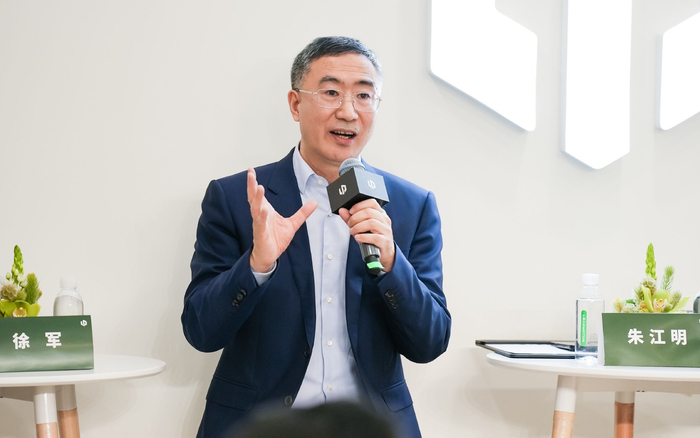 零跑汽车创始人兼董事长朱江明。受访者供图