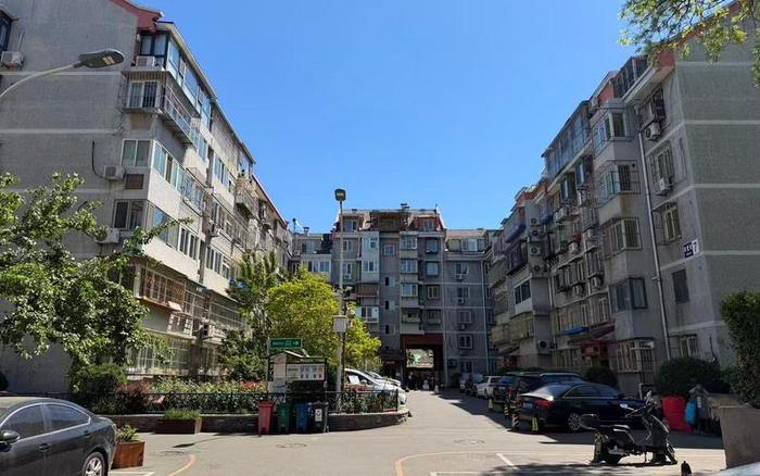位于西长安街板块的新壁街小区。受访者供图