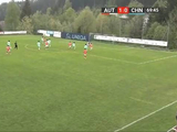 U15国足0比1负奥地利U15，郭润东任意球造险