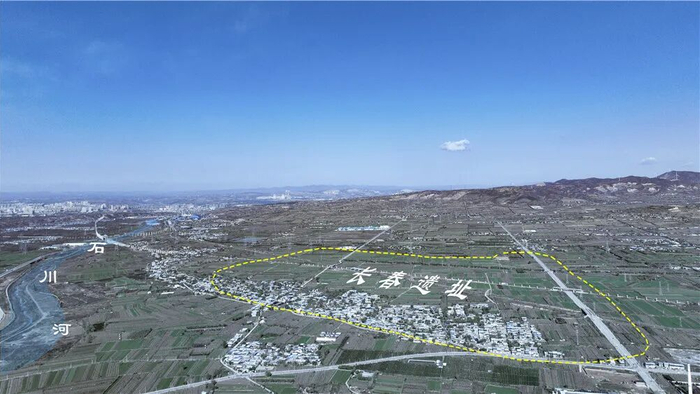  长春遗址地貌鸟瞰图