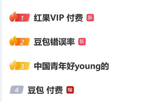 红果VIP付费上热搜