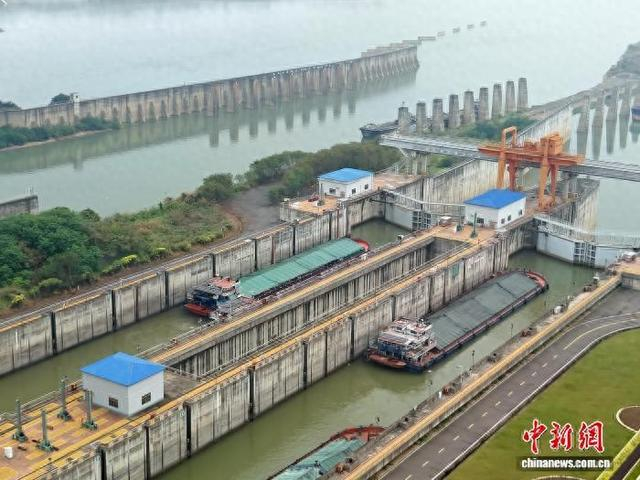 长洲船闸。珠江航务管理局 供图