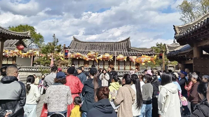 ▲白山市千年崖城风景区