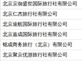 北京市旅行社投诉量前十名单（2026年4月20日至4月26日）